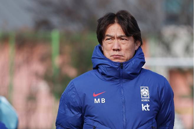 홍명보 감독. 연합뉴스