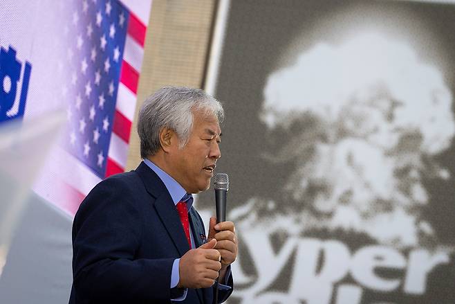 전광훈 사랑의제일교회 목사. ⓒ시사IN 이명익