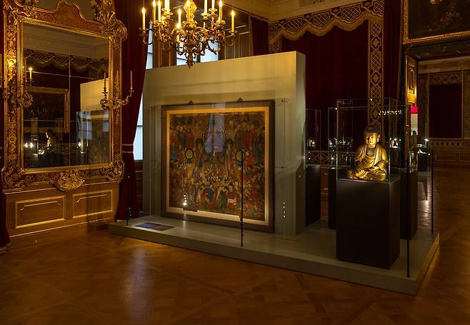 조선시대 불교미술 전시 '자비의 약속'  ⓒStaatliche Kunstsammlungen Dresden, Photographer Oliver Killig [드레스덴박물관연합 제공. 재판매 및 DB 금지]