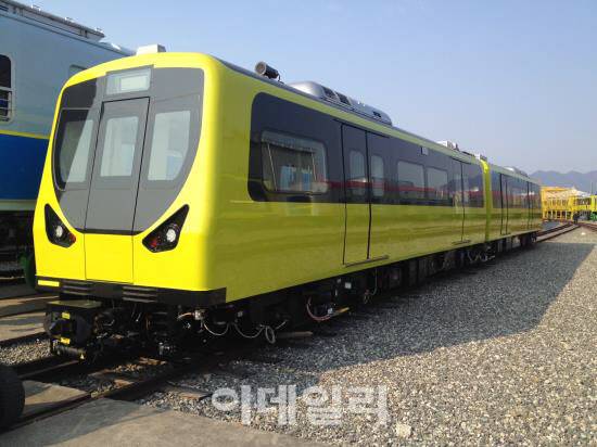 우이신설 경전철 차량.