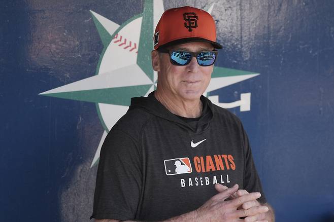 밥 멜빈 샌프란시스코 감독<저작권자(c) 연합뉴스, 무단 전재-재배포, AI 학습 및 활용 금지>