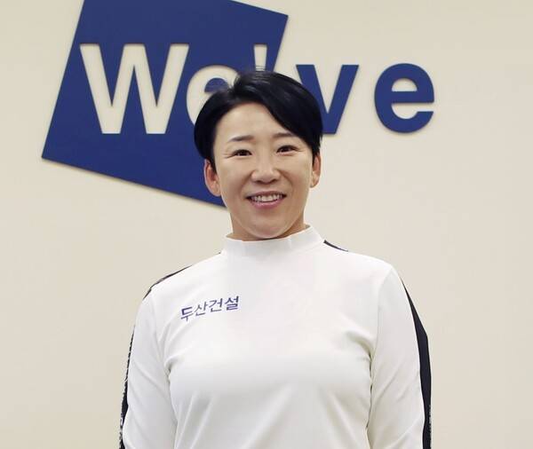 2025년 일본여자프로골프(JLPGA) 투어 V포인트·SMBC 레이디스 골프토너먼트에 출전하는 신지애 프로. 사진제공=두산건설