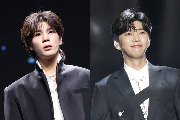 가수 정동원이 임영웅(오른쪽)과 이웃사촌임을 밝혔다. /사진=뉴스1