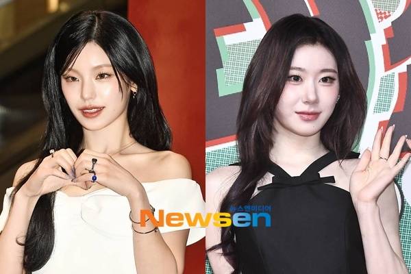 왼쪽부터 있지 예지, 채령(뉴스엔DB)