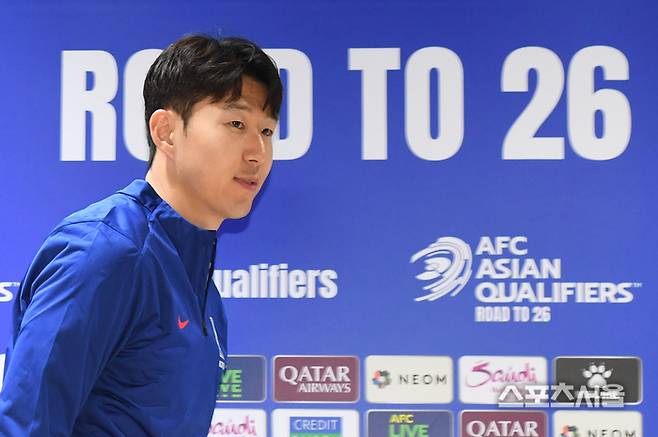 대한민국 축구대표팀의 주장 손흥민. 2025. 2. 19.  고양 | 박진업 기자 upandup@sportsseoul.com