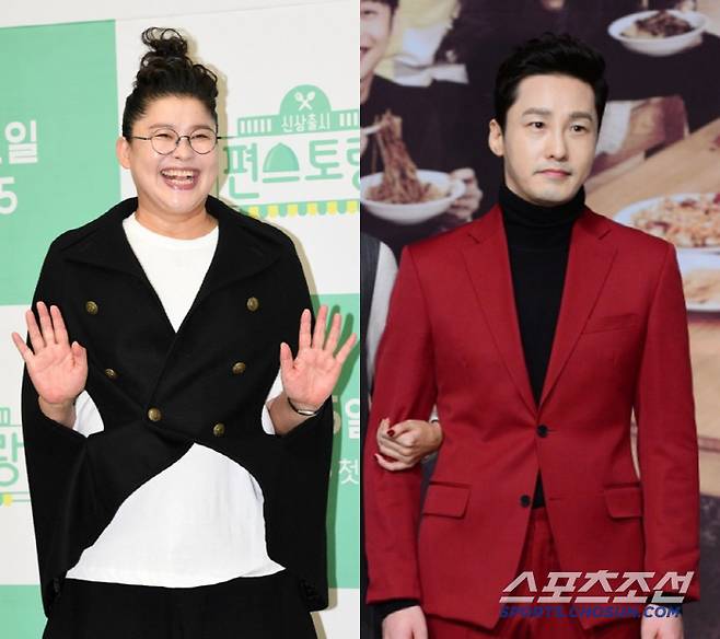 이영자(왼쪽), 황동주. 스포츠조선DB