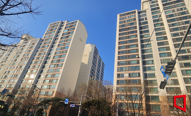 서울 용산구 이촌동에 위치한 한가람아파트. 이지은 기자