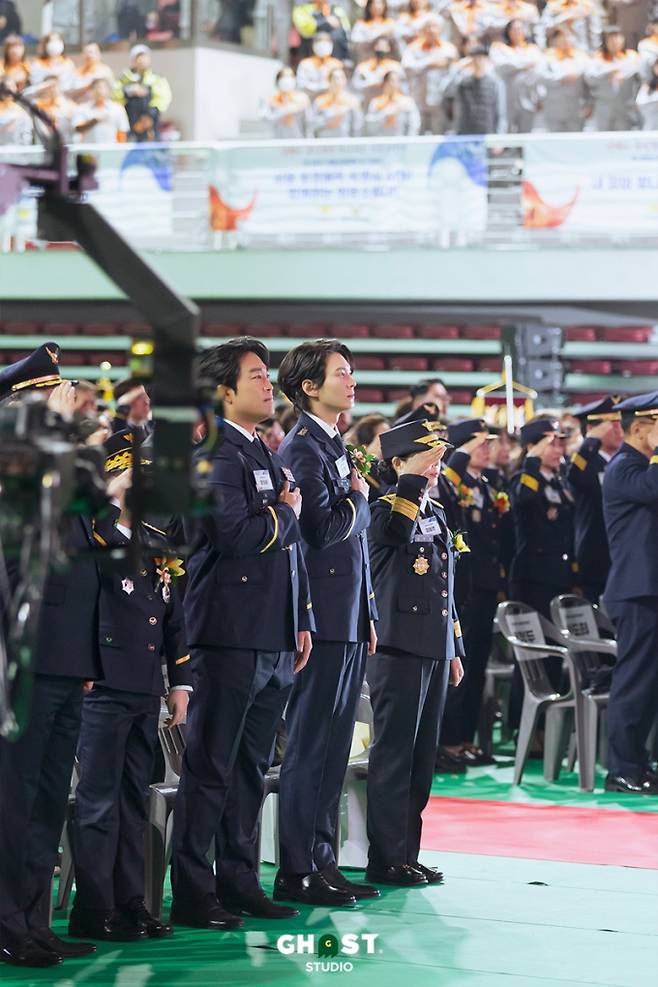 주원 의용소방대원 홍보위원 위촉 (제공: 고스트 스튜디오)