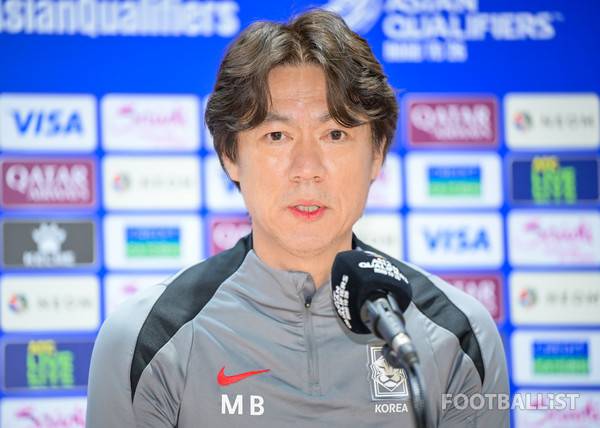 홍명보 대한민국 남자 축구대표팀 감독. 서형권 기자