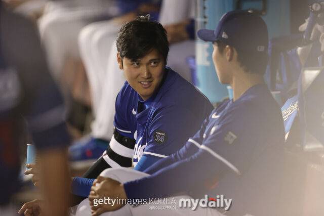 LA 다저스 오타니 쇼헤이와 김혜성./게티이미지코리아