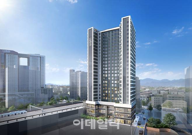 용산 남영역 루미니 투시도 (사진=롯데건설)