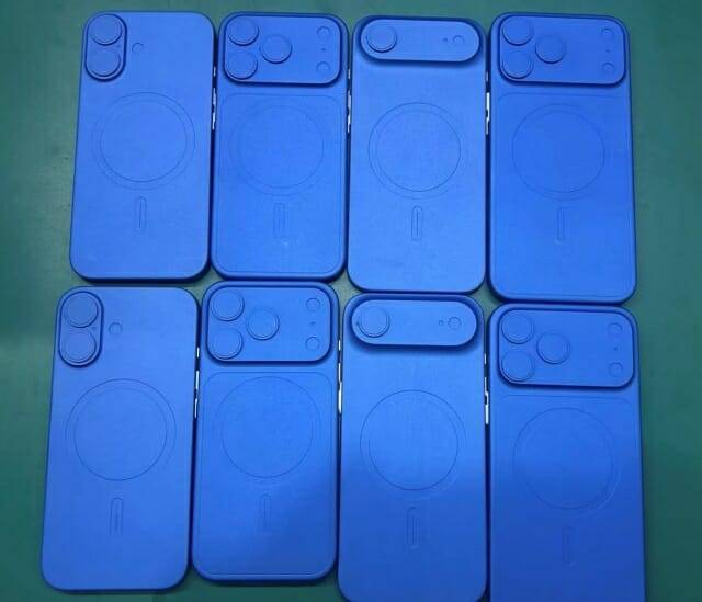 IT 팁스터 소니 딕슨이 공개한 아이폰17 시리즈의 모형 사진을 공개했다. (출처=소니 딕슨 엑스@SonnyDickson)