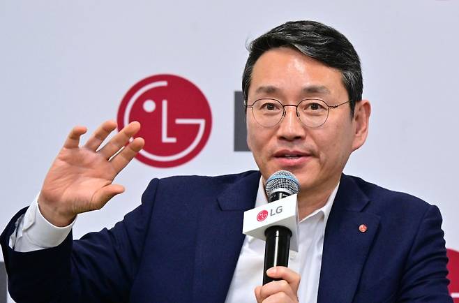 조주완 LG전자 사장. 뉴스1