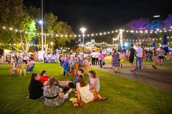 공연·예술·음식을 즐기는 축제 ‘프린지’의 현장. 최승표 기자, [사진 호주관광청]