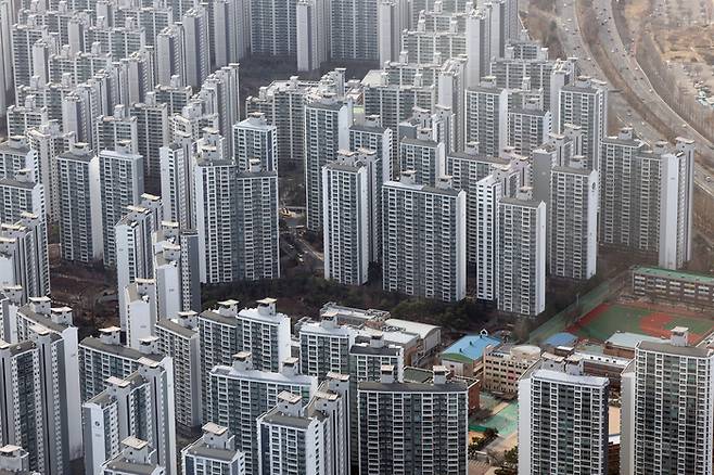 송파구 아파트 단지 전경. [사진 = 연합뉴스]