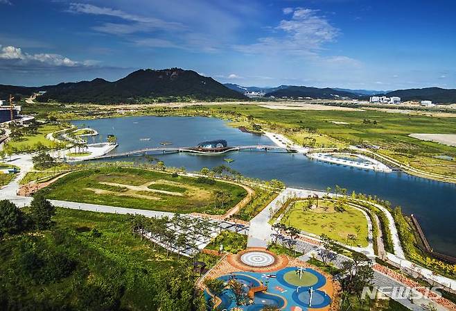[세종=뉴시스]세종호수공원 전경