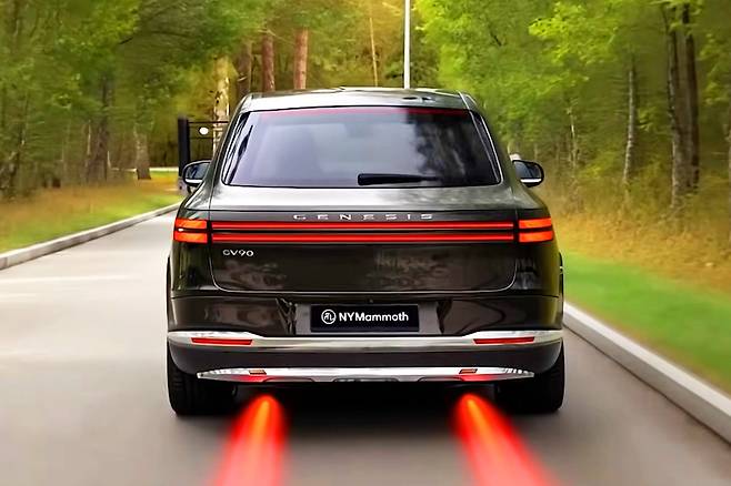 제네시스 GV90 예상도