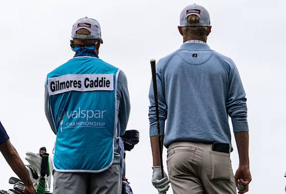 윌 잘라토리스와 그의 캐디. 사진 PGA 투어