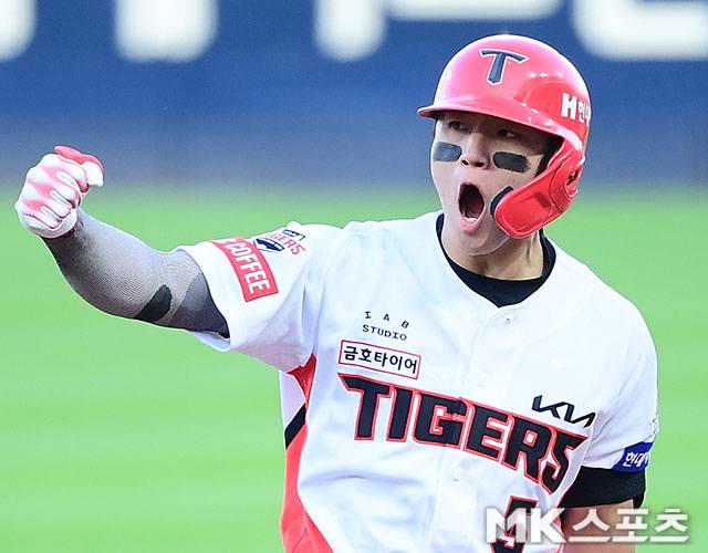 지난해 KIA의 V12를 견인했던 김도영. 사진=김영구 기자