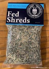 온라인쇼핑몰에서 판매 중인 미국 폐화폐 굿즈(Fed&nbsp;Shreds).&nbsp;