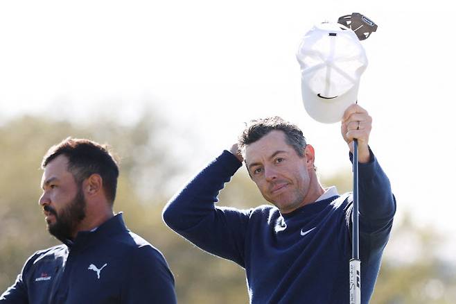 퍼터 든 매킬로이(사진=AFPBBNews)