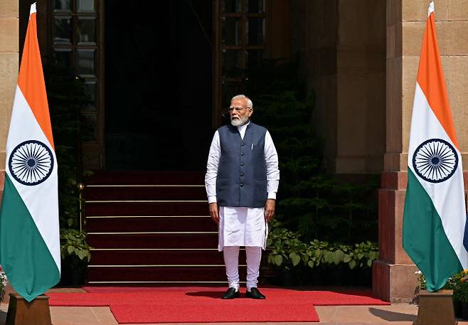 나렌드라 모디 인도 총리. (사진=AFP)