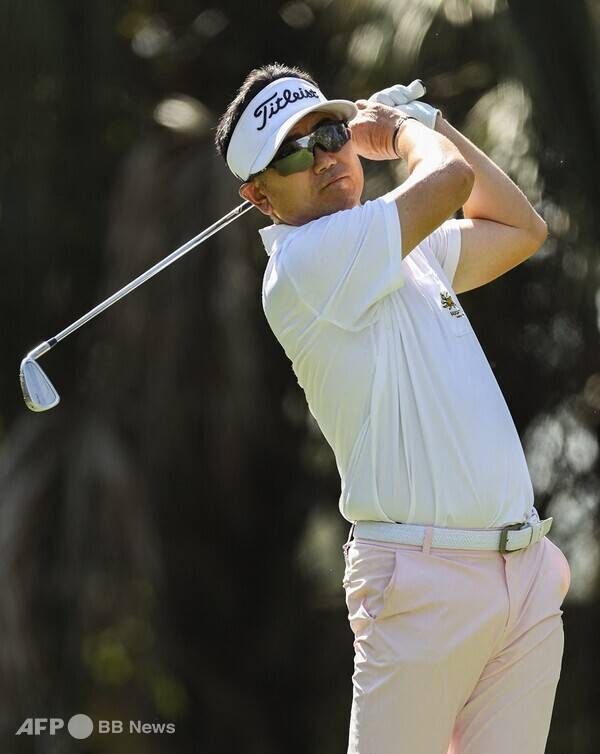 2025년 미국프로골프(PGA) 챔피언스투어 호그 클래식에 출전한 양용은 프로. 사진제공=ⓒAFPBBNews = News1