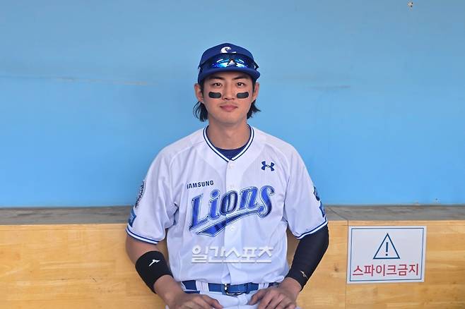 22일 대구 키움전 승리 후 만난 삼성 구자욱. 대구=윤승재 기자