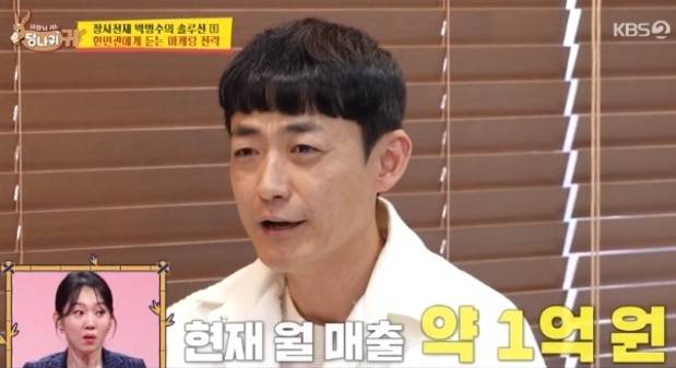개그맨 한민관. [KBS 2TV 예능 프로그램 ‘사장님 귀는 당나귀 귀’]