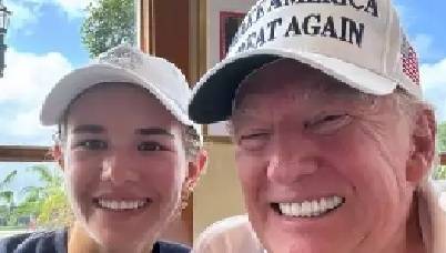 카이 트럼프. 인스타그램 캡처