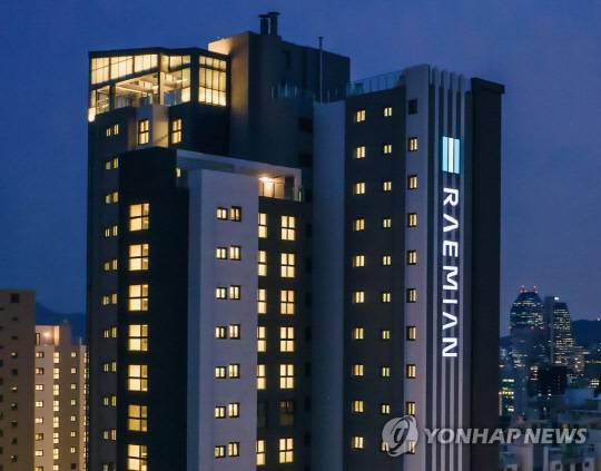 삼성물산 건설부문 주택 브랜드 래미안 아파트 단지. [연합뉴스]