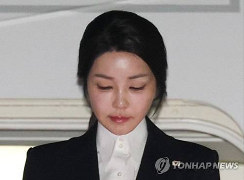 윤석열 대통령 부인인 김건희 여사.<연합뉴스 사진>