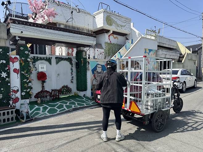 경북도는 김천시 자산동·율곡동 등 김천 스마트 그린물류 규제자유특구에서 경북테크노파크, 피엘지, 에코브 등 특구 사업자와 함께 통합연계 실증을 진행했다.