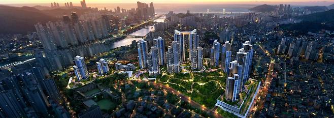 부산 연산5구역 조감도./ 사진 제공=현대건설