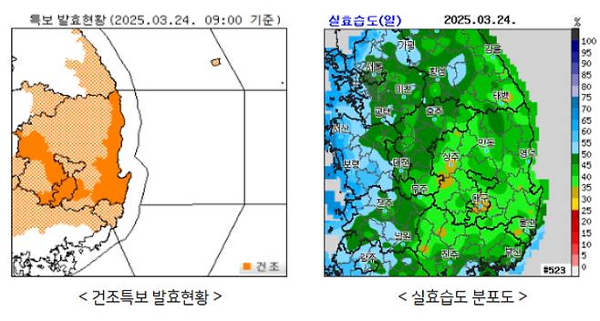대구지방기상청 제공