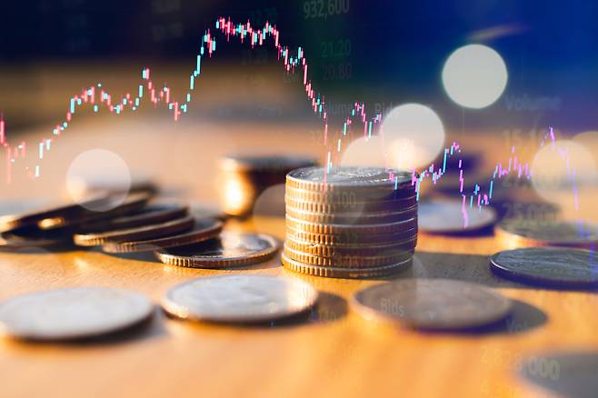 코인 이미지. 게티이미지뱅크