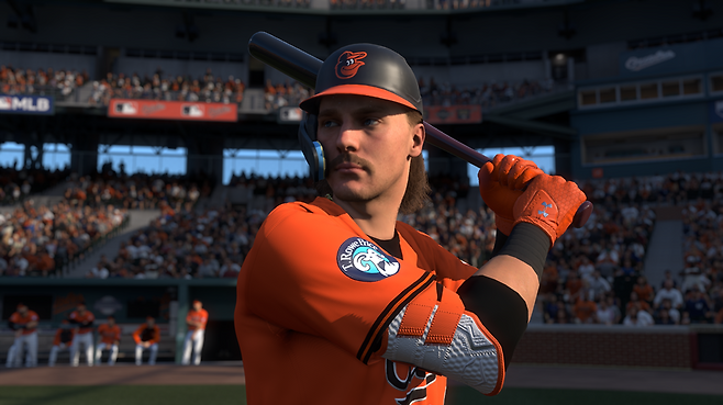 ▲ 엘리 데 라 크루스, 폴 스킨스와 함께 MLB The Show 2025 표지 모델로 발탁된 거너 헨더슨. ⓒ SIE(소니인터랙티브엔터테인먼트)