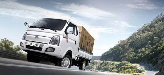 현대자동차의 1톤 트럭 '포터2'<자료사진>(현대차 제공).