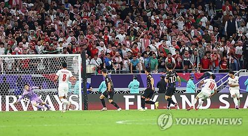 1년전 요르단에게 패했던 한국. ⓒ연합뉴스