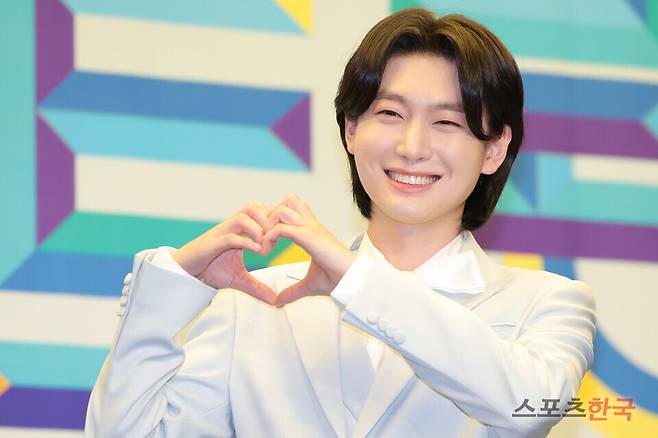 '미스터트롯3' TOP7 기자간담회에 참석한 김용빈. 25.3. 24ⓒ이혜영 기자 lhy@hankooki.com