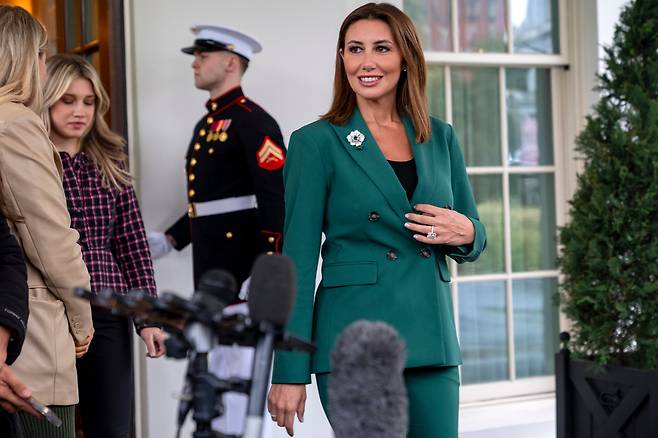 '트럼프의 개인 변호사' 알리나 하바 대통령 고문이 뉴저지 연방 지검 검사장에 임명됐다./AP 연합뉴스