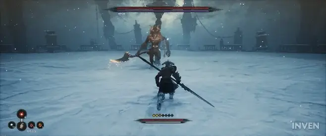 ▲ 액션이 대체로 화려하지만 모션을 가릴 정도는 아니었습니다