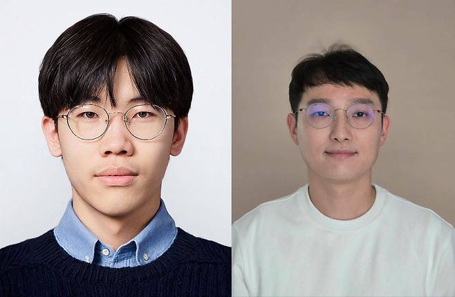 국가 공인 자격증으로 인정된 AICE의 ASSOCIATE 등급에 합격한 노진헌 함현고등학교 1학년 학생과 천대건 파주 운정초등학교 교사 / 출처=ATC