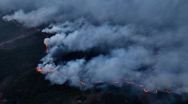 지구촌이 산불로 신음하고 있다. 사진은 경북 의성군에서 발생한 산불 현장. /사진=뉴시스