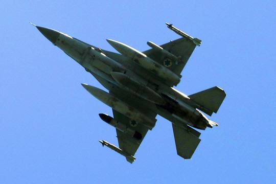 이스라엘 공군 소속 F-16 전투기의 모습. AFP 연합뉴스