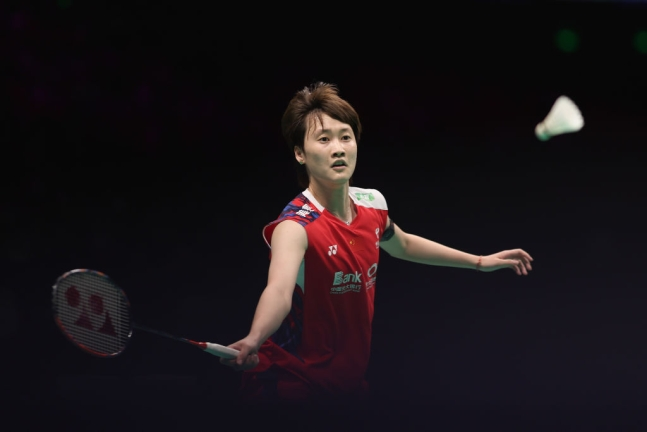 중국 여자 배드민턴 간판 천위페이. Getty Images코리아