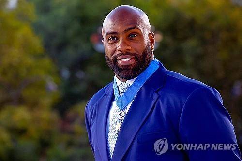 프랑스 유도 영웅 테디 리네르 [EPA 연합뉴스 자료사진. 재판매 및 DB 금지]