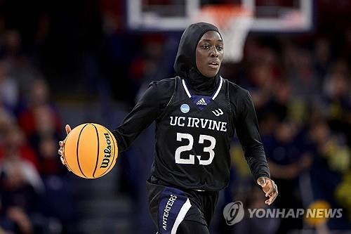 프랑스 여자 농구 선수 디아바 코나테 [AFP 연합뉴스 자료사진. 재판매 및 DB 금지]