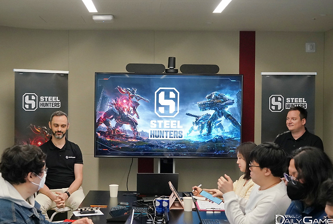 워게이밍의 신작 '스틸 헌터'를 소개하는 행사가 마련됐다.