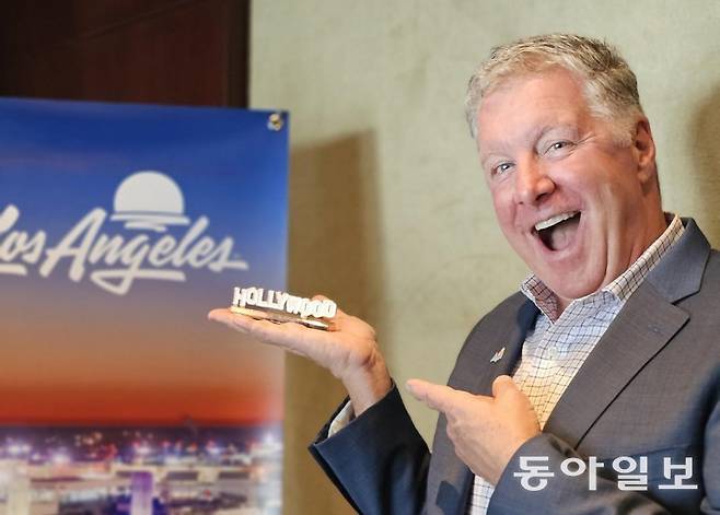 돈 스키옥 미국 로스앤젤레스 관광청 최고마케팅책임자(CMO). 전승훈 기자 raphy@donga.com
